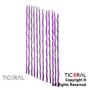 VELA 2326 IRREGULAR 15CM VIOLETA x 12